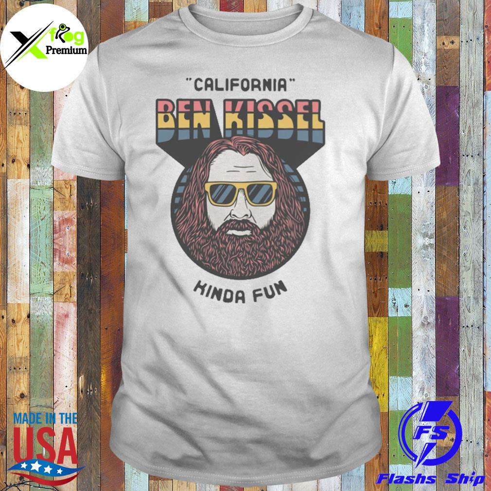 California ben stonewash hinda fun shirt