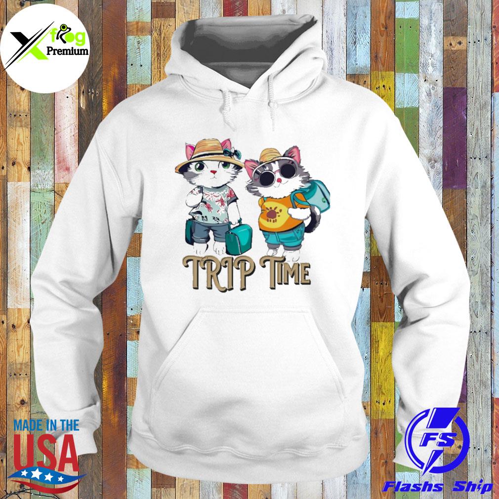 Cats trip time s Hoodie