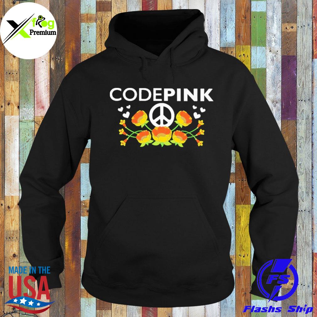 Codepink floral s Hoodie