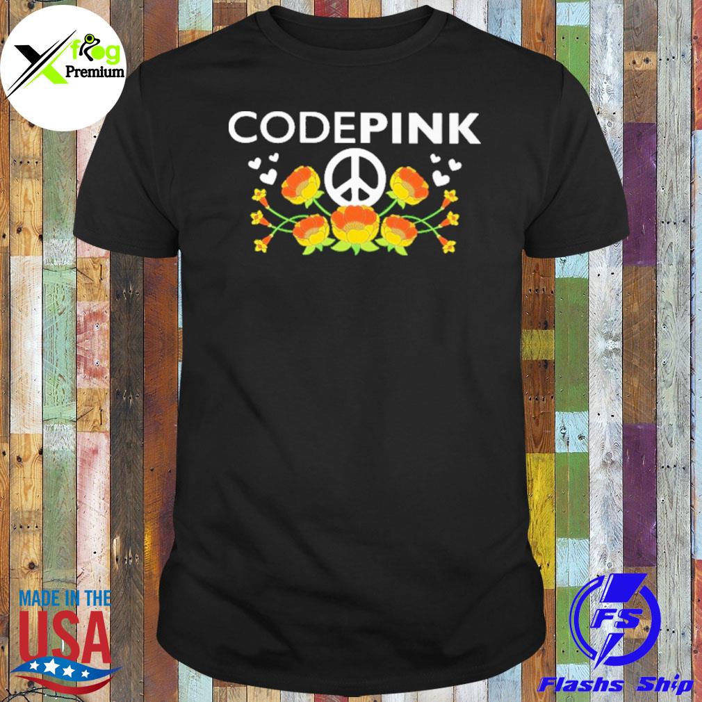 Codepink floral shirt