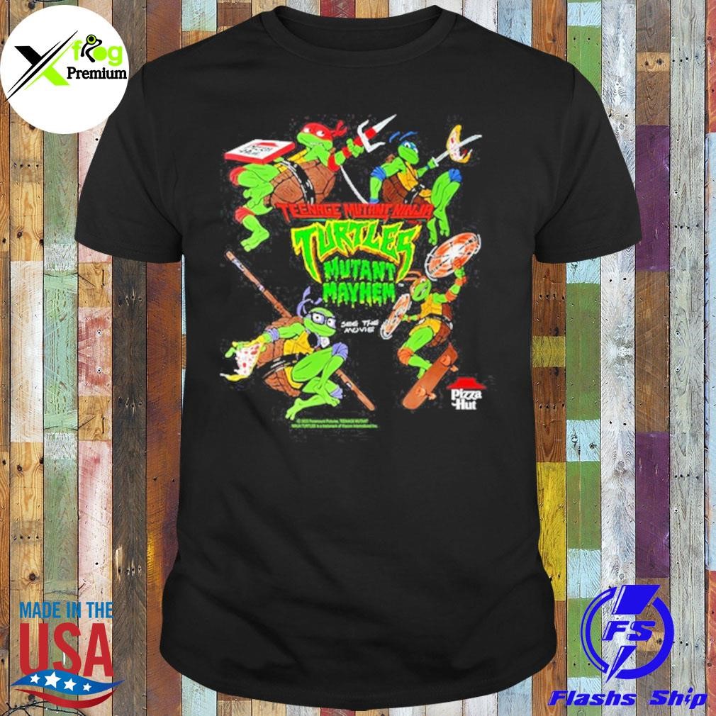 Dan Hernandez Pizza Hut Teenage Mutant Ninja Turtles Mutant Mayhem Shirt -  Lelemoon