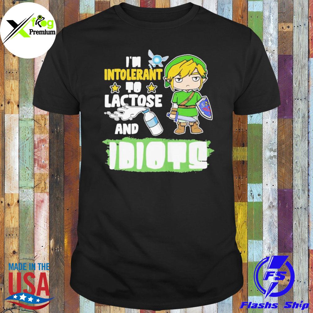 Elf I'm intolerant to lactose and idiots shirt