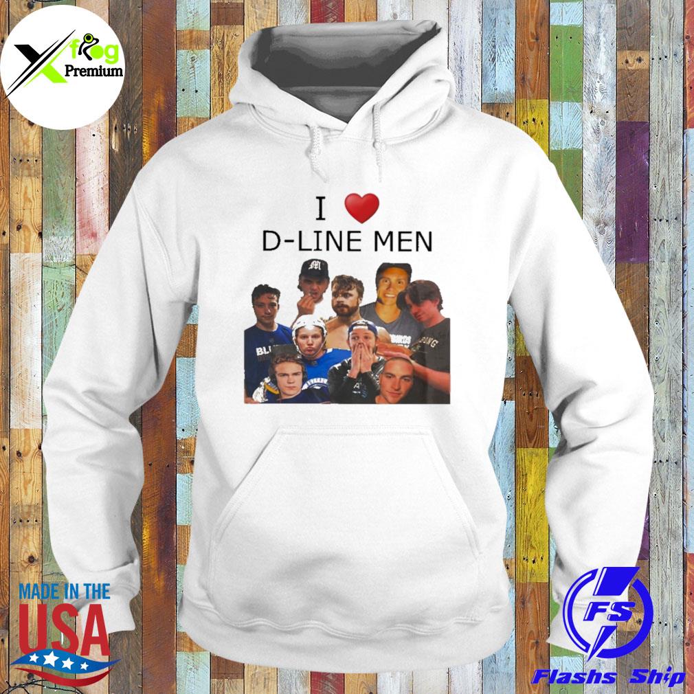 I love d'line men s Hoodie