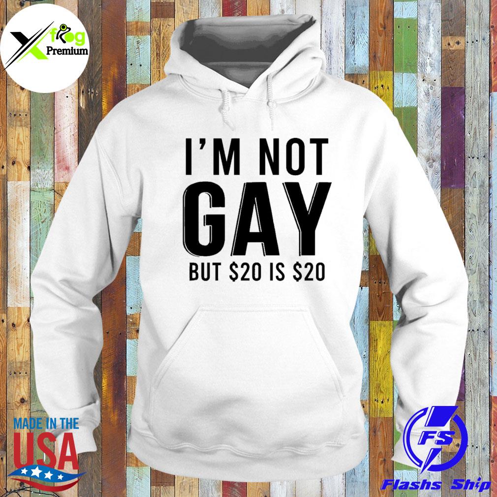 I'm not gay but $20 is $20 s Hoodie