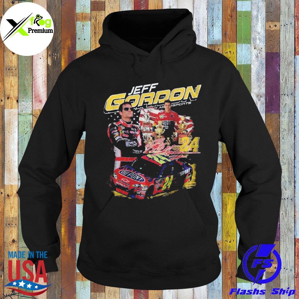 Jeff gordon dupont motorsports American flag s Hoodie