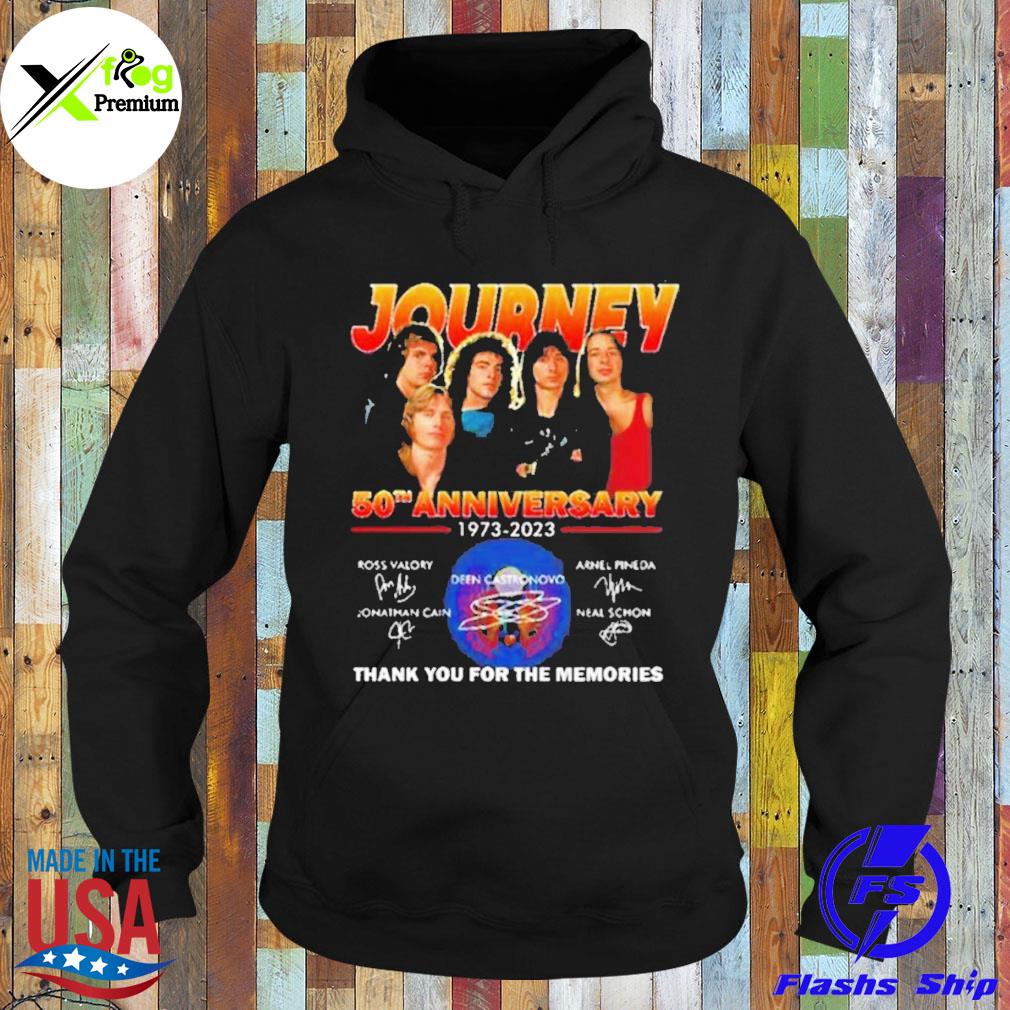 Journey 50th anniversary 1973 2023 thank you for the memories s Hoodie
