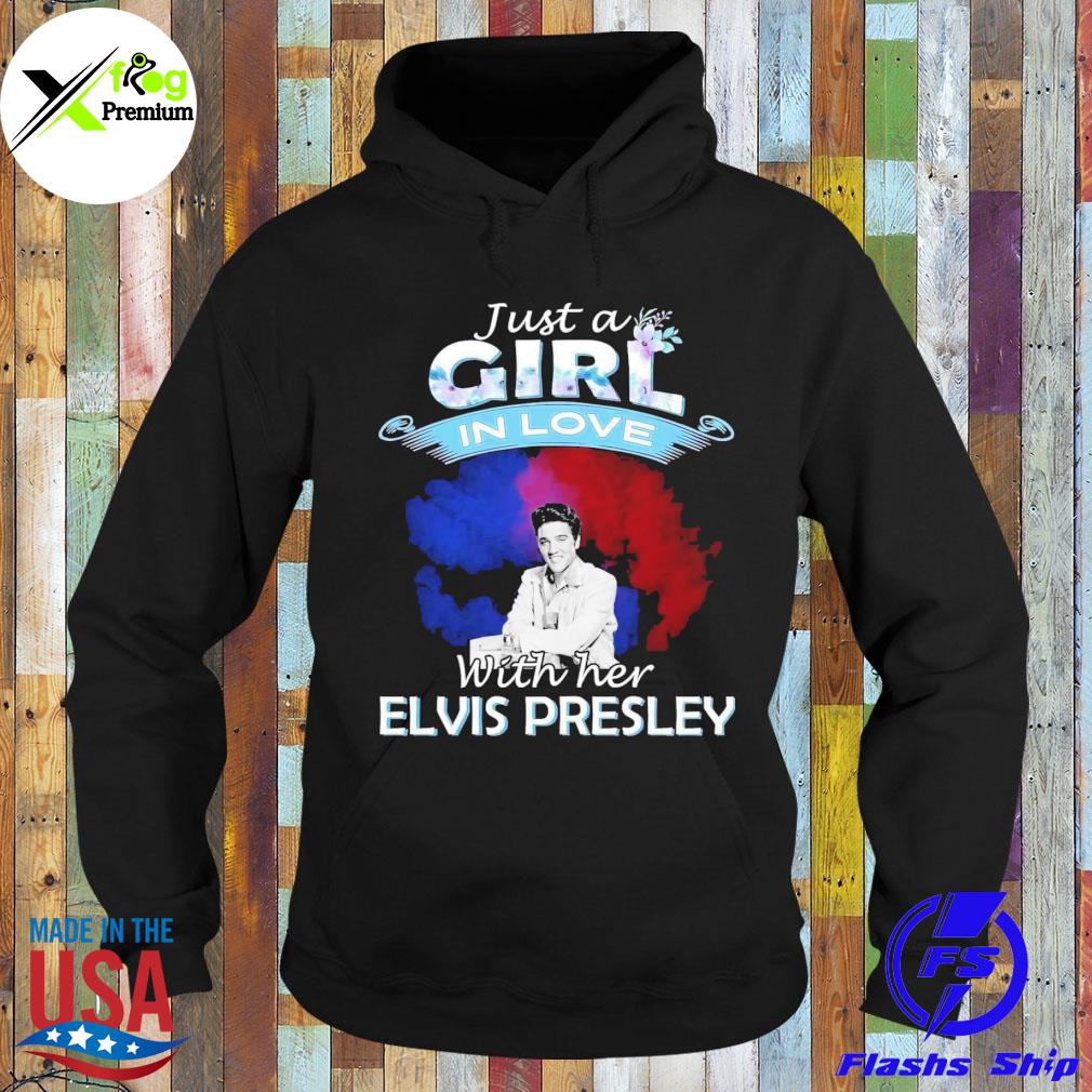 Just a girl in love with her elvis presley s Hoodie