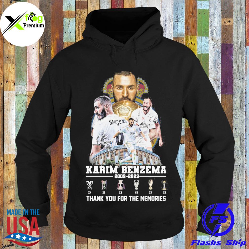 Karim benzema 2009 2023 thank you for the memories s Hoodie