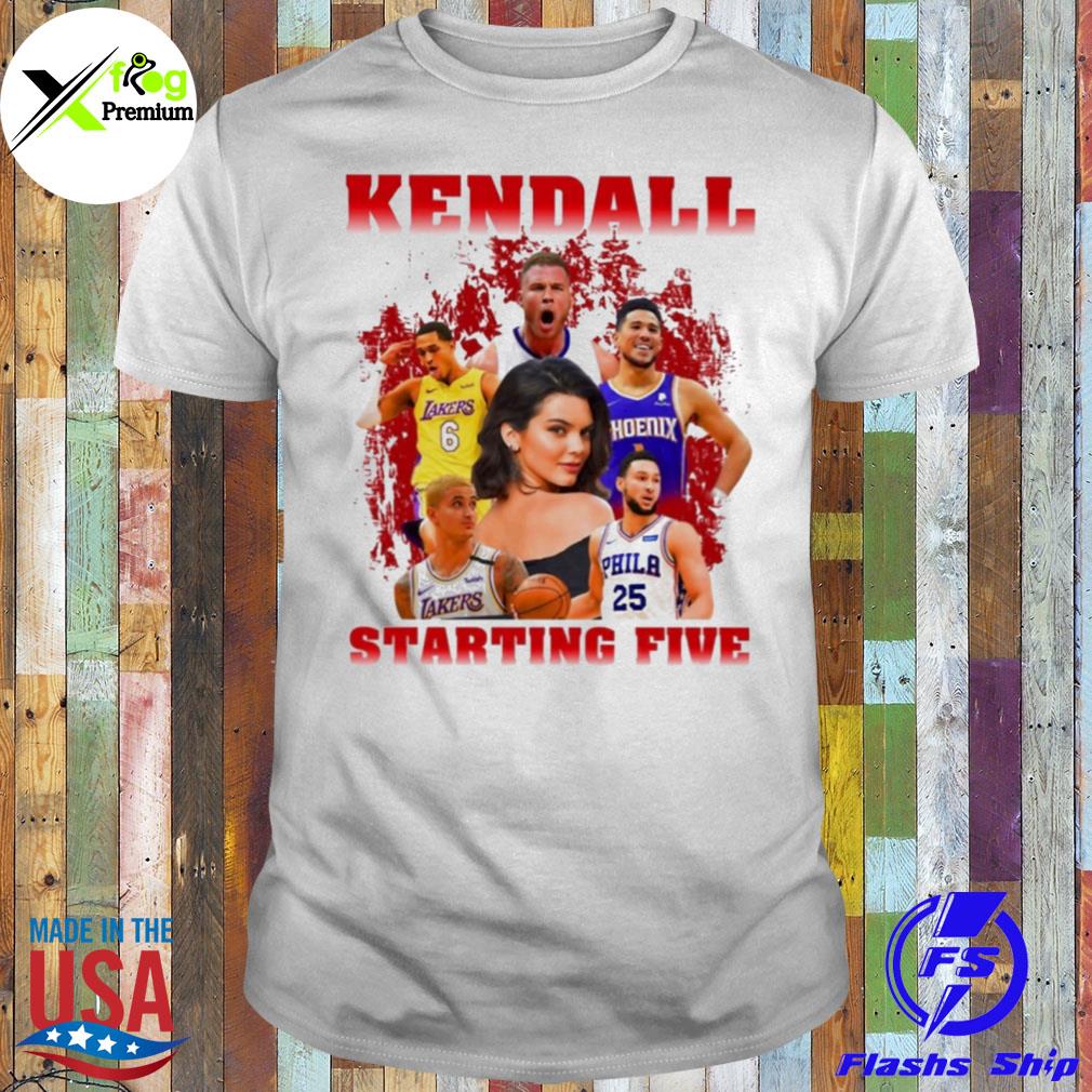 Kendall's starting five shirt