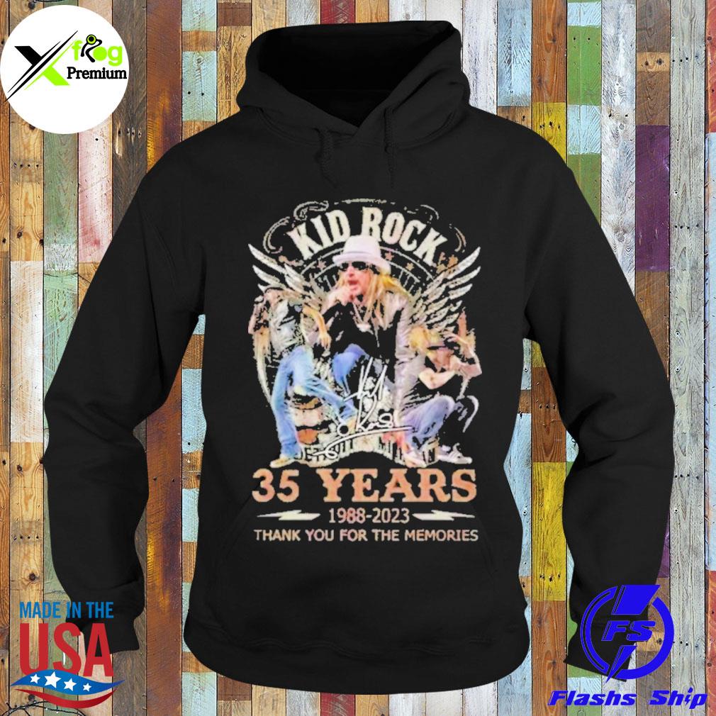 Kid rock 35 years thank you for the memories s Hoodie
