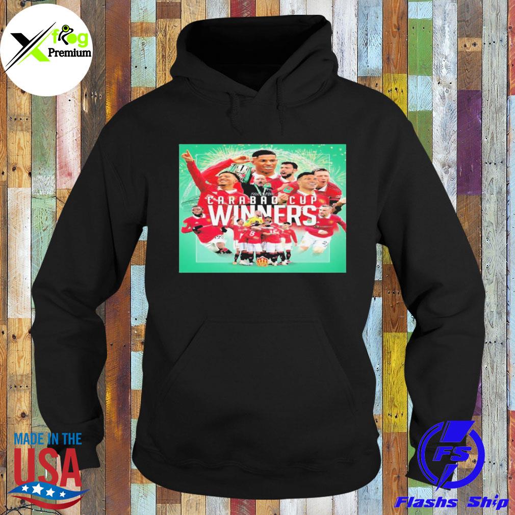 Manchester united carabao cup winners s Hoodie