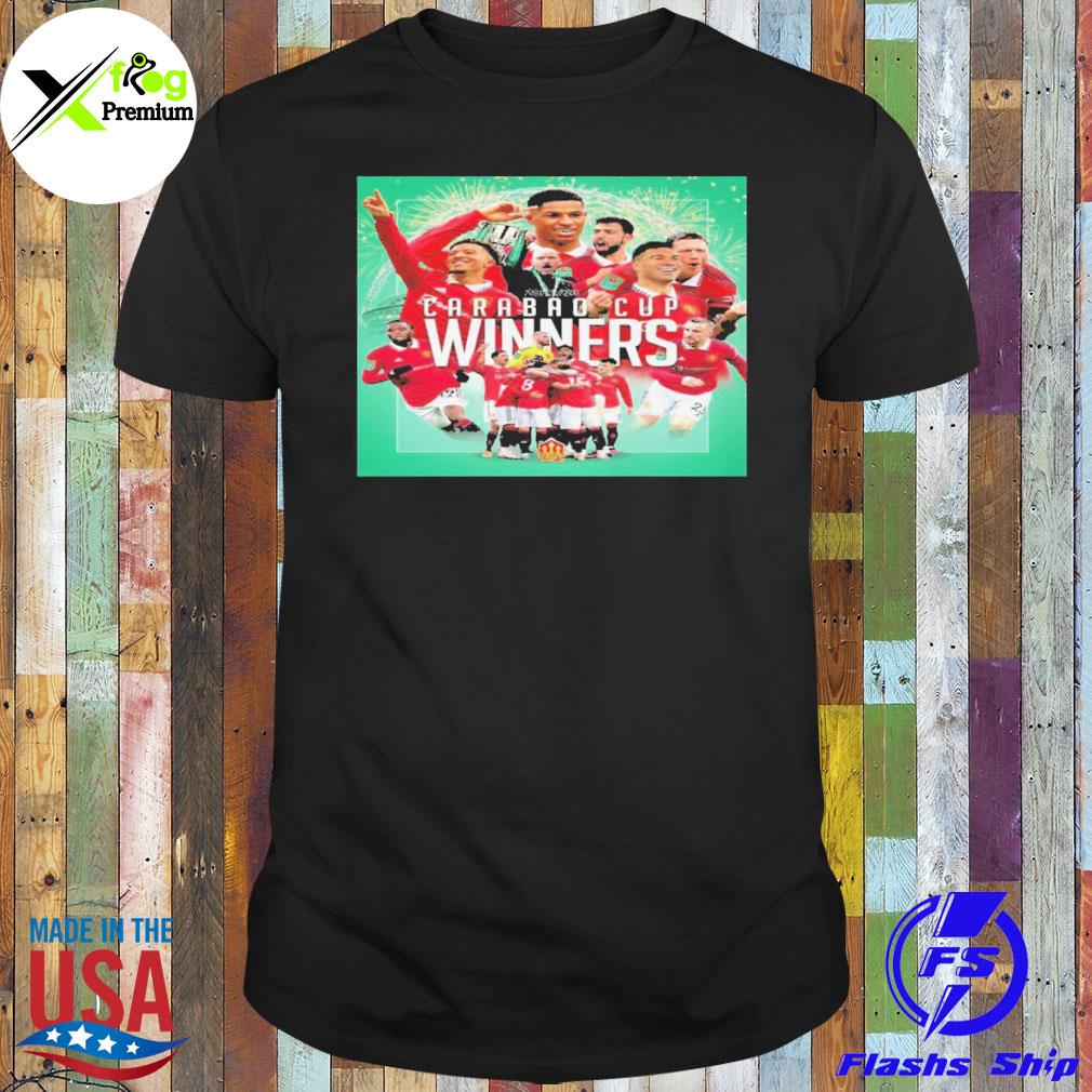Manchester united carabao cup winners shirt