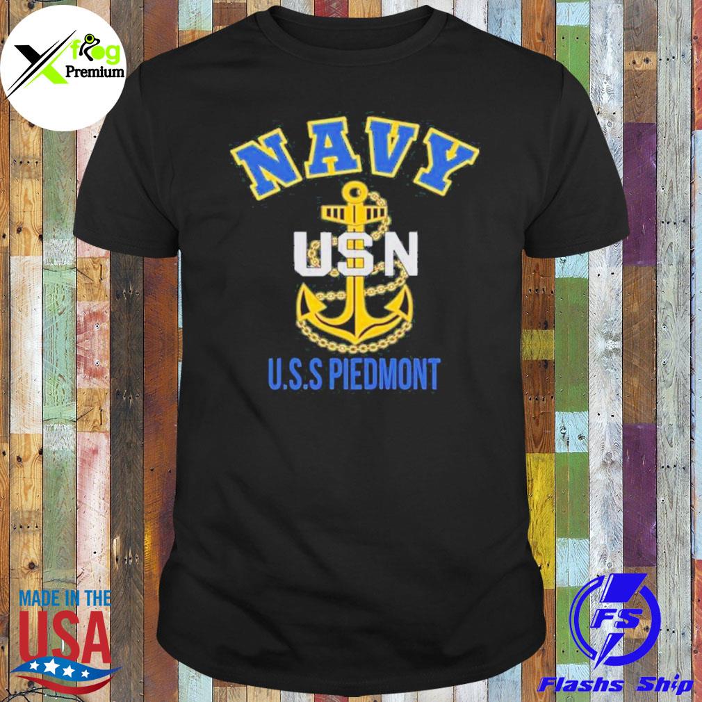 Navy usn uss piedmont shirt