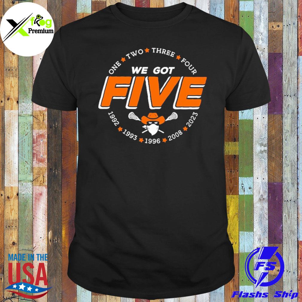 One two three four we got five shirt
