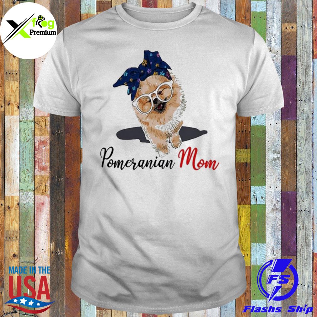Pomeranian mom shirt