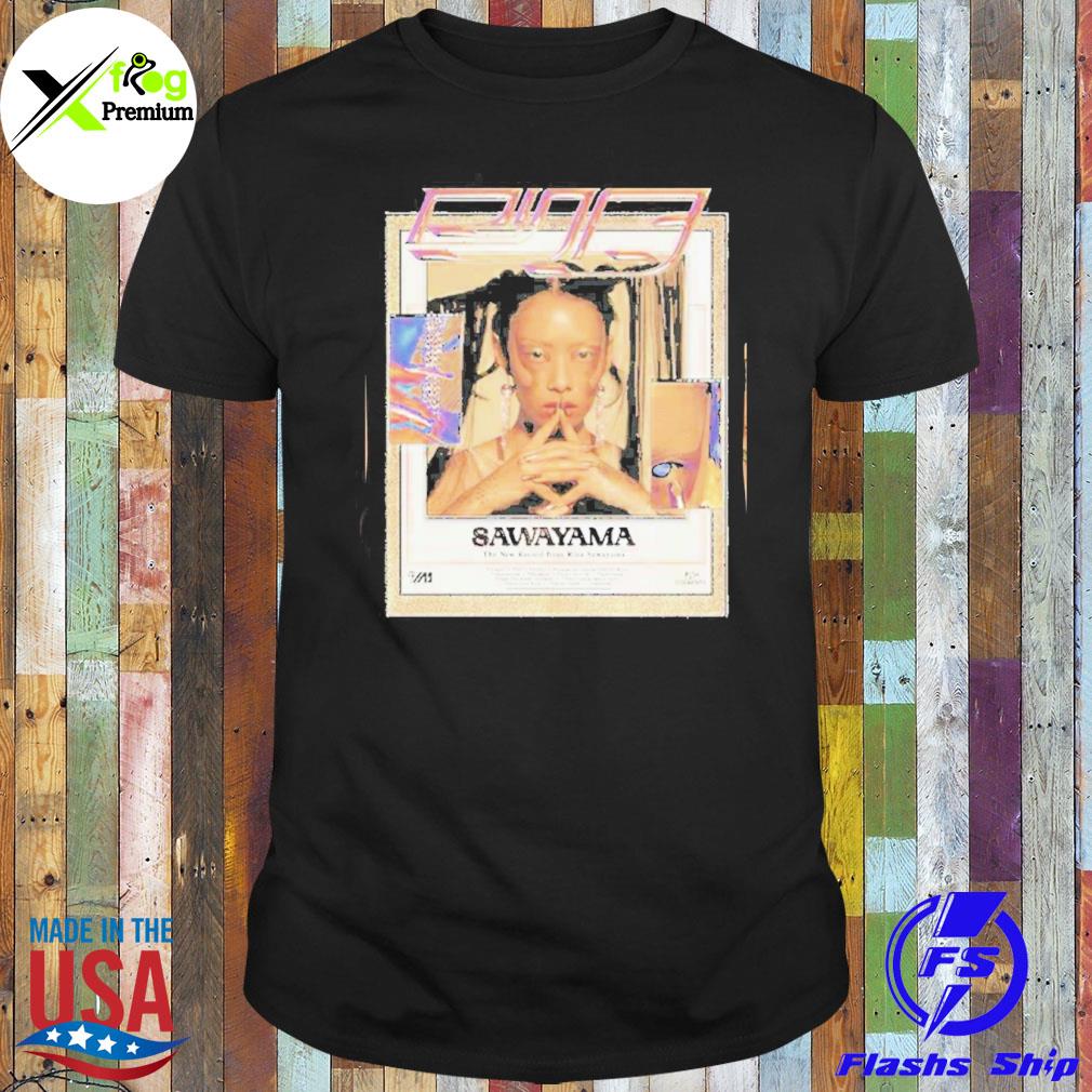 Retro art style rina sawayama music shirt