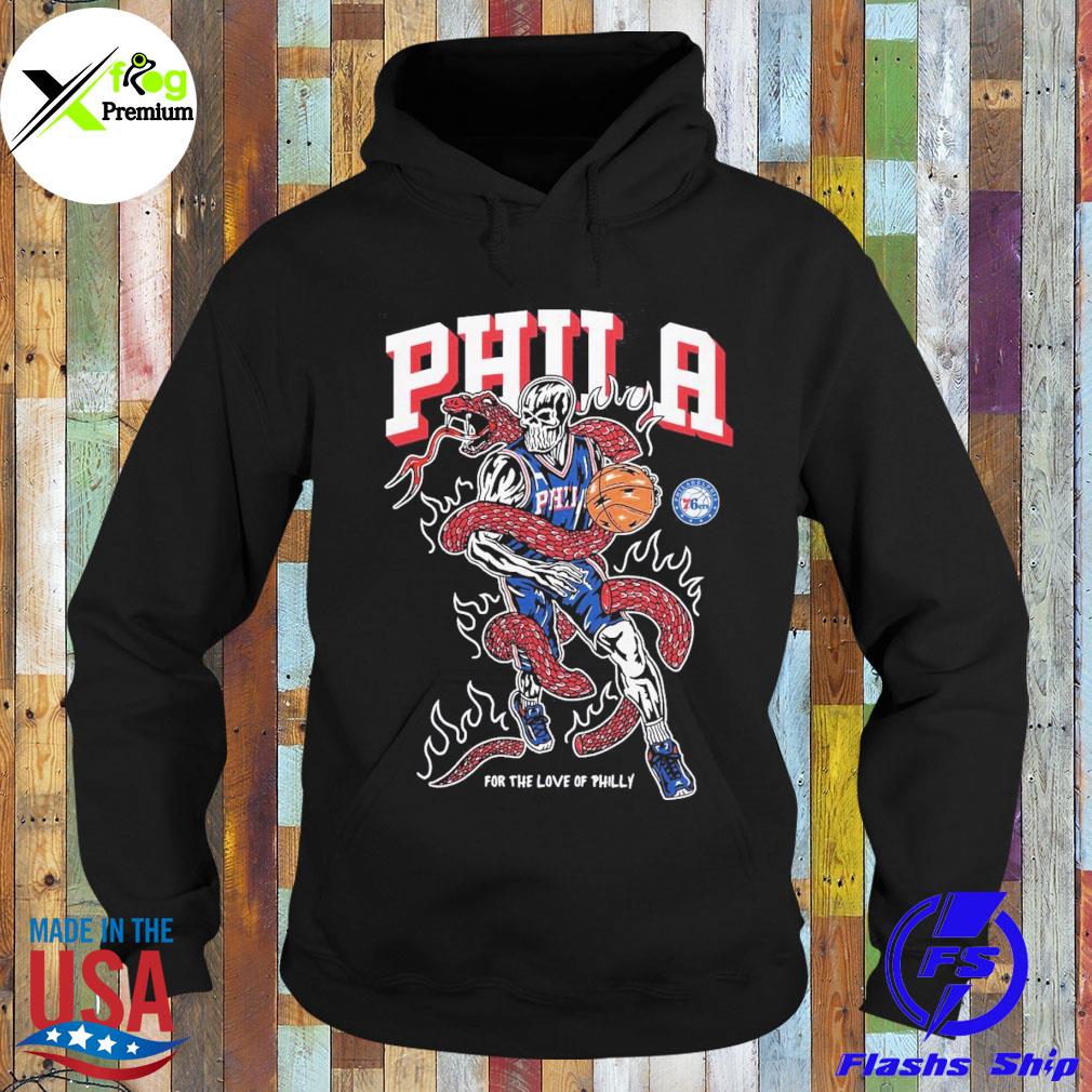 Skeleton phila for the love of philly s Hoodie