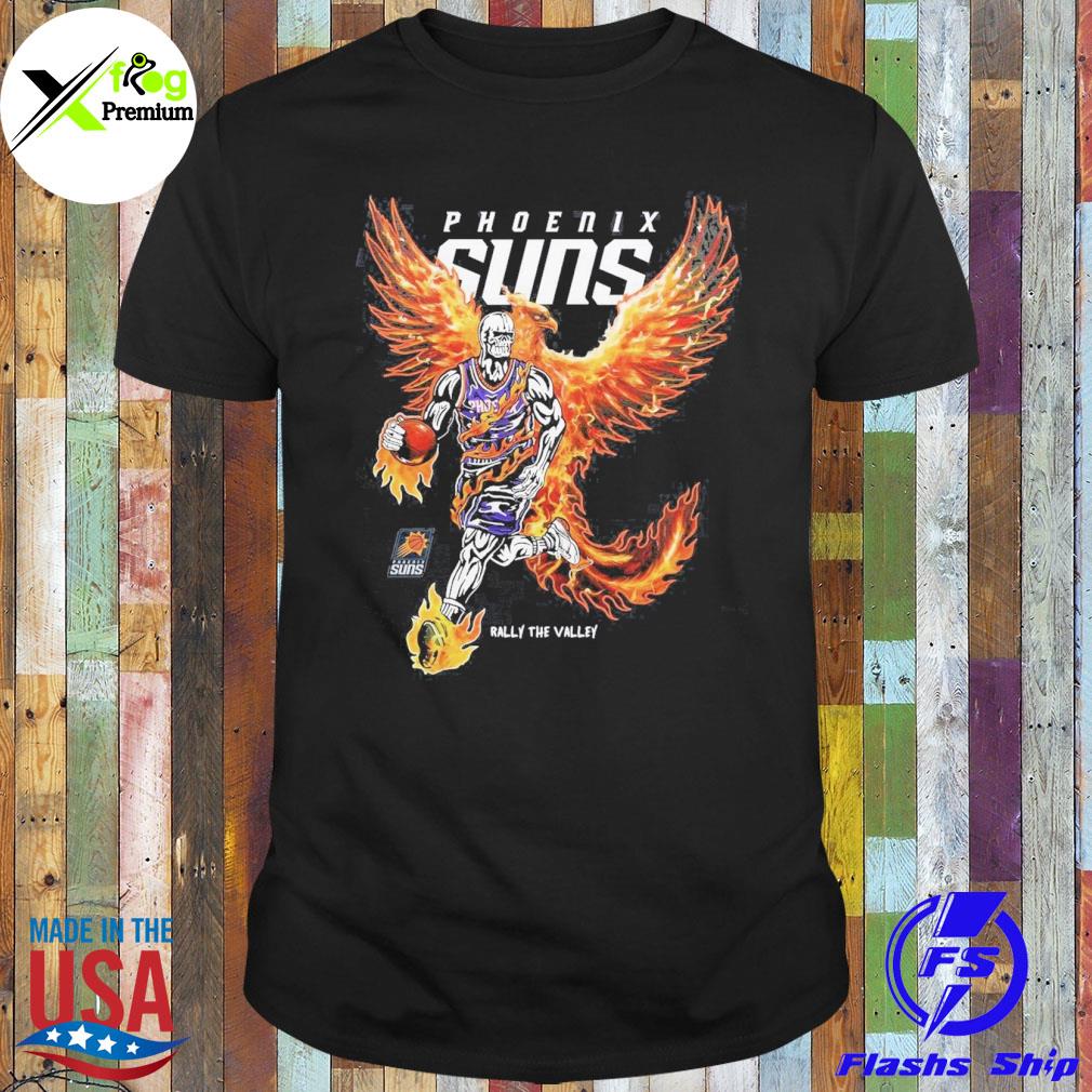 Skeleton phoenix suns rally the valley shirt