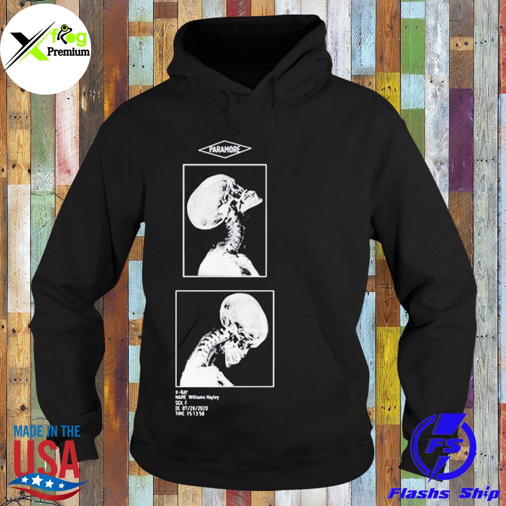Skeleton x ray williams hayley oh doctors order excessive head banging may lead to spinal fracture s Hoodie