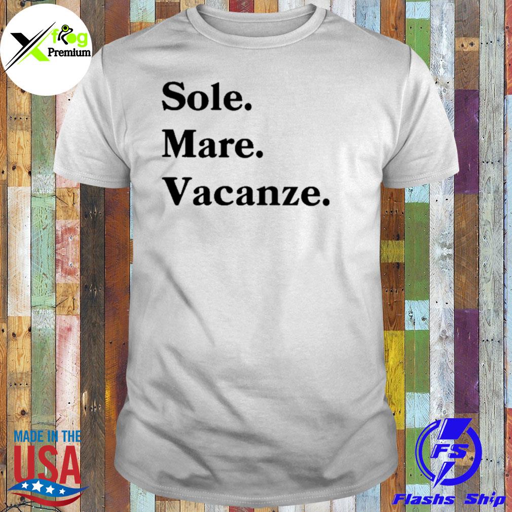 Sole mare vacanze shirt
