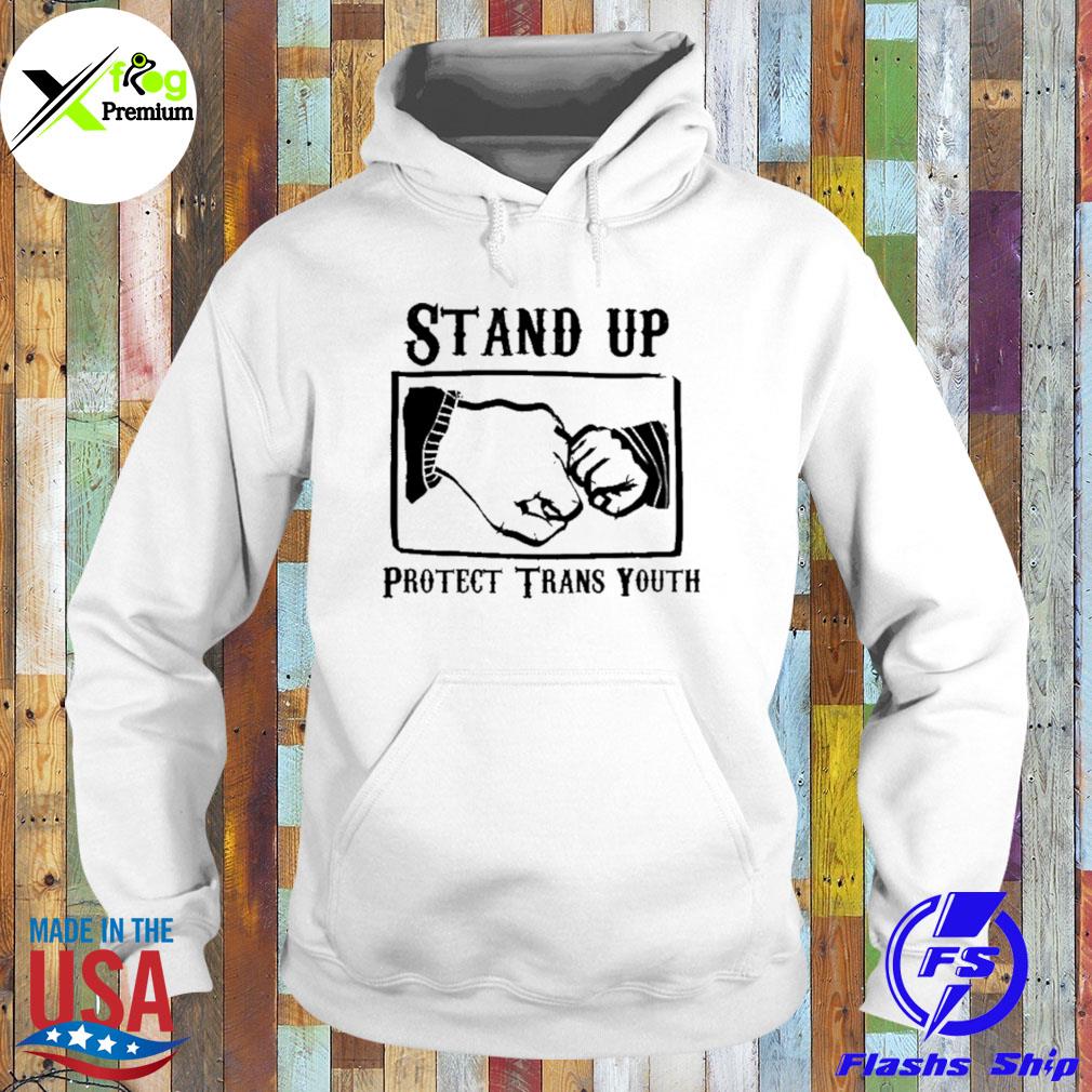 Stand up protect trans youth s Hoodie