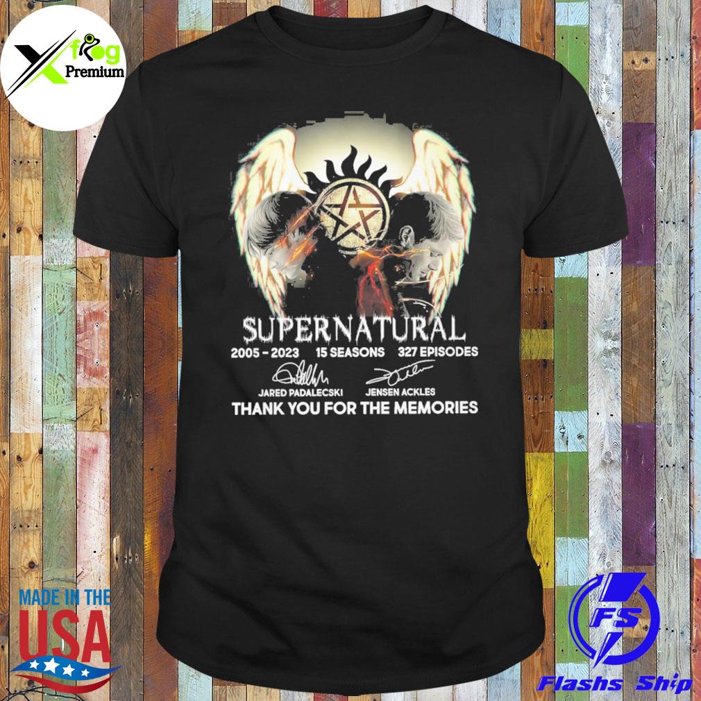 Supernatural thank you for the memories shirt