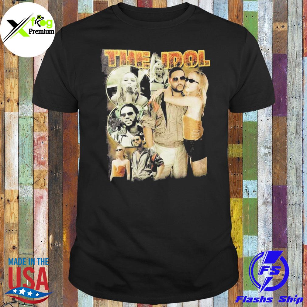 The weeknd and lily rose the idol shirt
