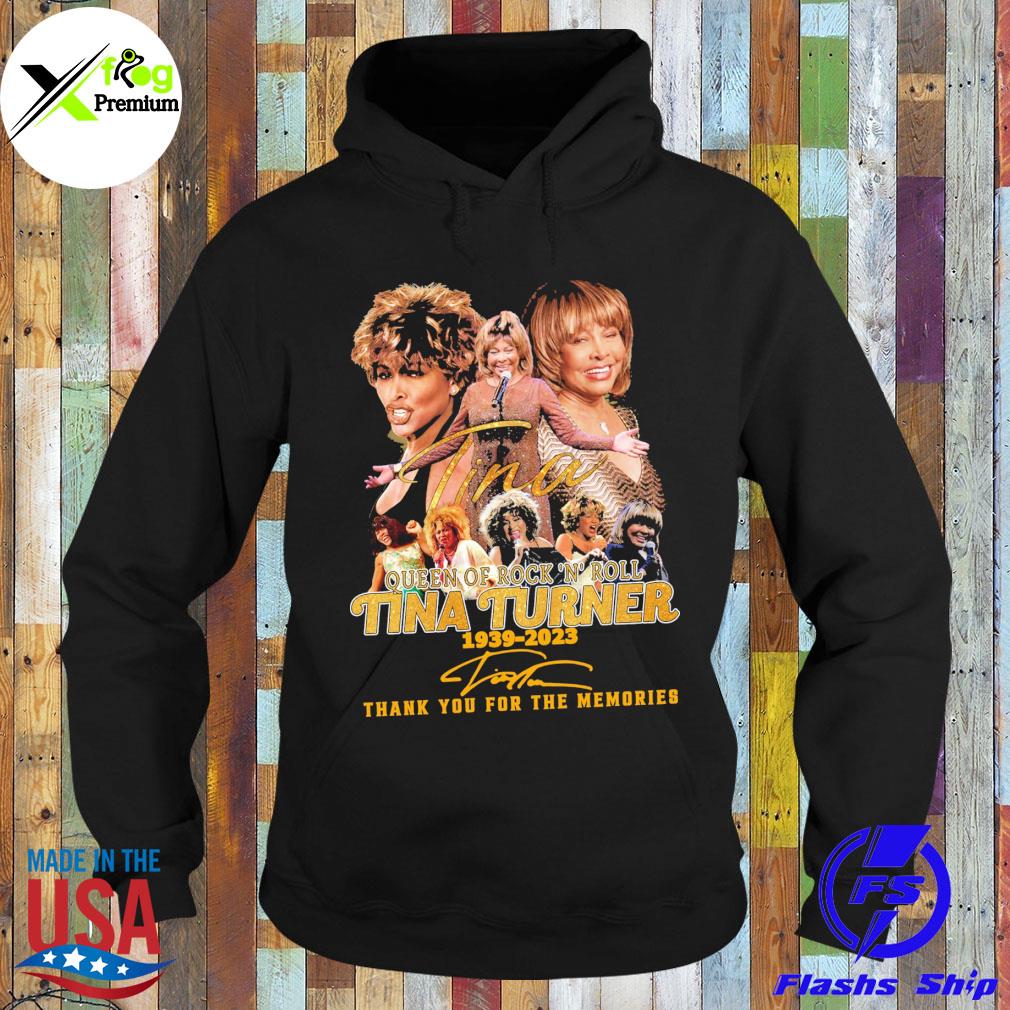 Tina queen of rock 'n' roll tina turner 1939 2023 thank you for the memories s Hoodie