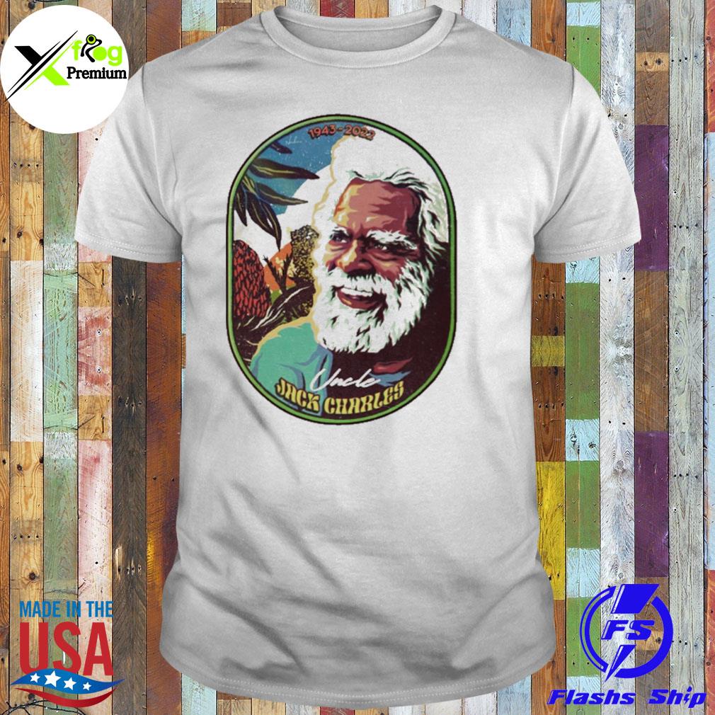 Uncle Jack charles 1943 2023 shirt