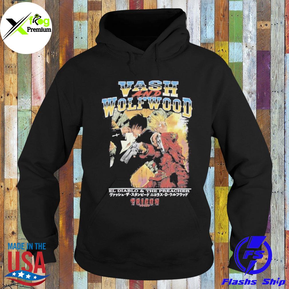 Vash and wolfwood diablo and the preacher trigun s Hoodie