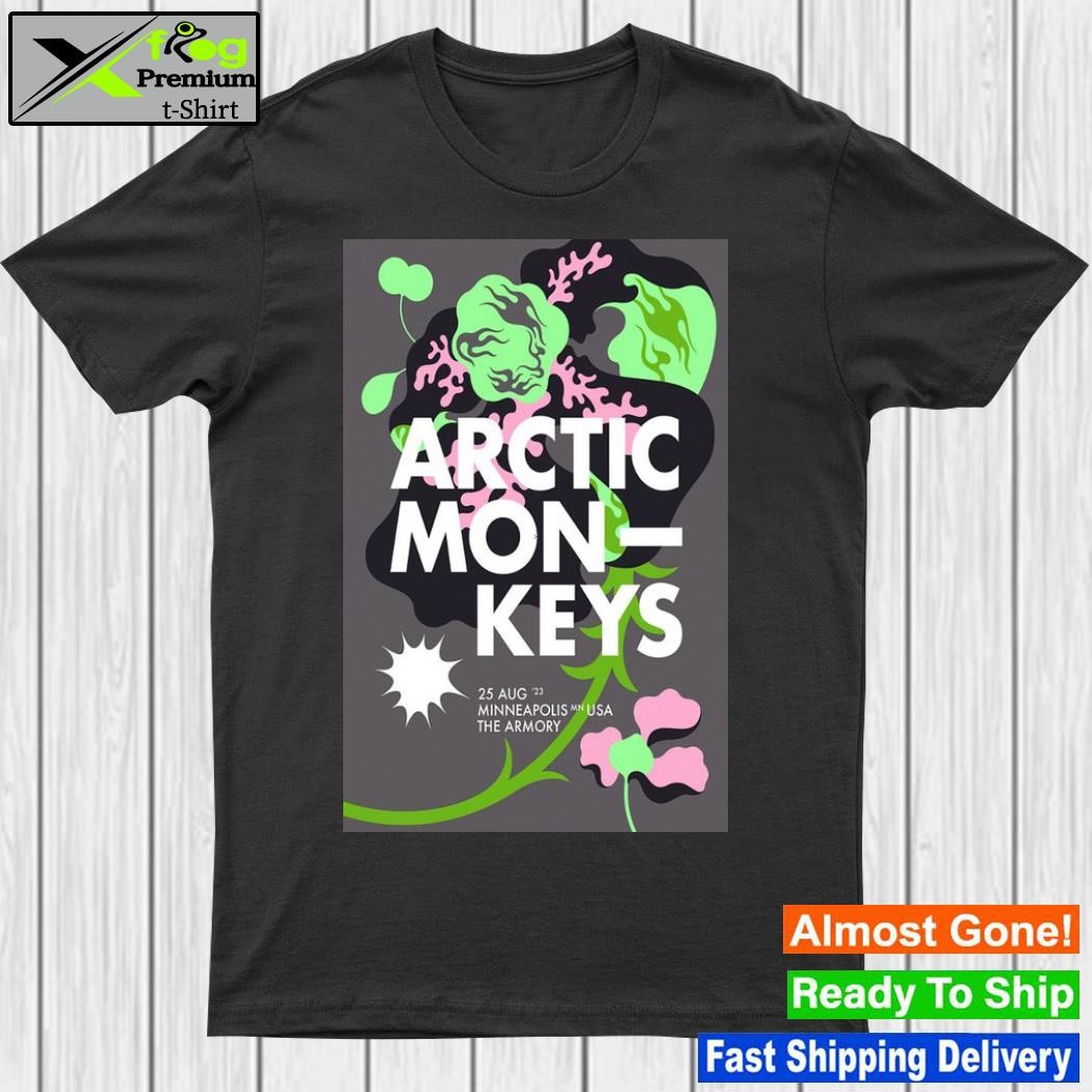 Arctic Monkeys August 25, 2023 The Armory Minneapolis, MN Poster shirt