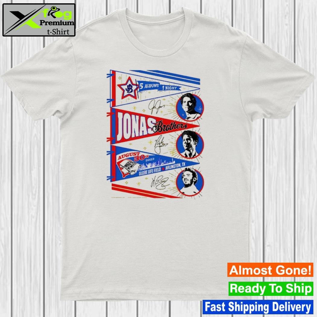 Arlington jonas brothers tour shirt