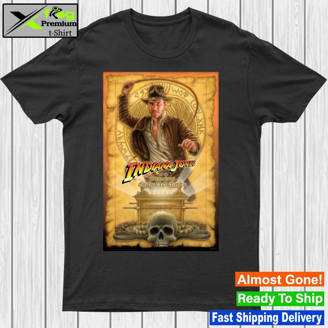 August 30 2023 Indiana jones pursuit of relics by doug pagacz giclee poster shirt