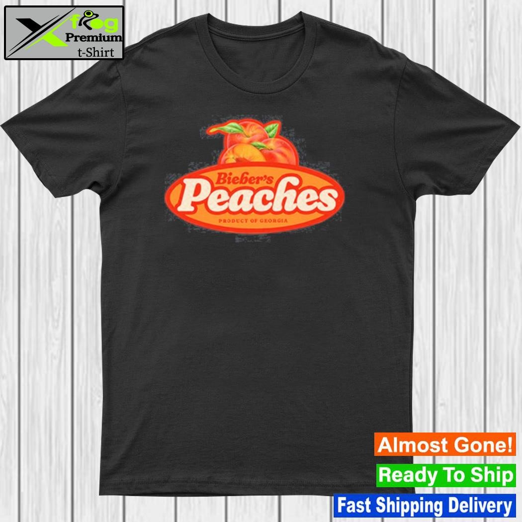 Bieber's Peaches Orange Georgia Shirt
