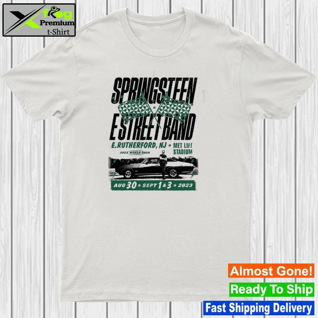 Bruce Springsteen and E Street Band 2023 Tour MetLife Stadium East Rutherford, NJ Shirt