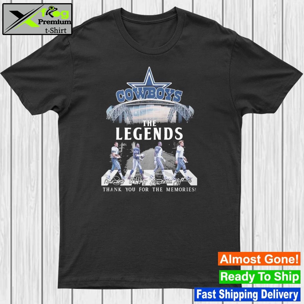 Dallas Cowboys the legends thank you for the memories shirt