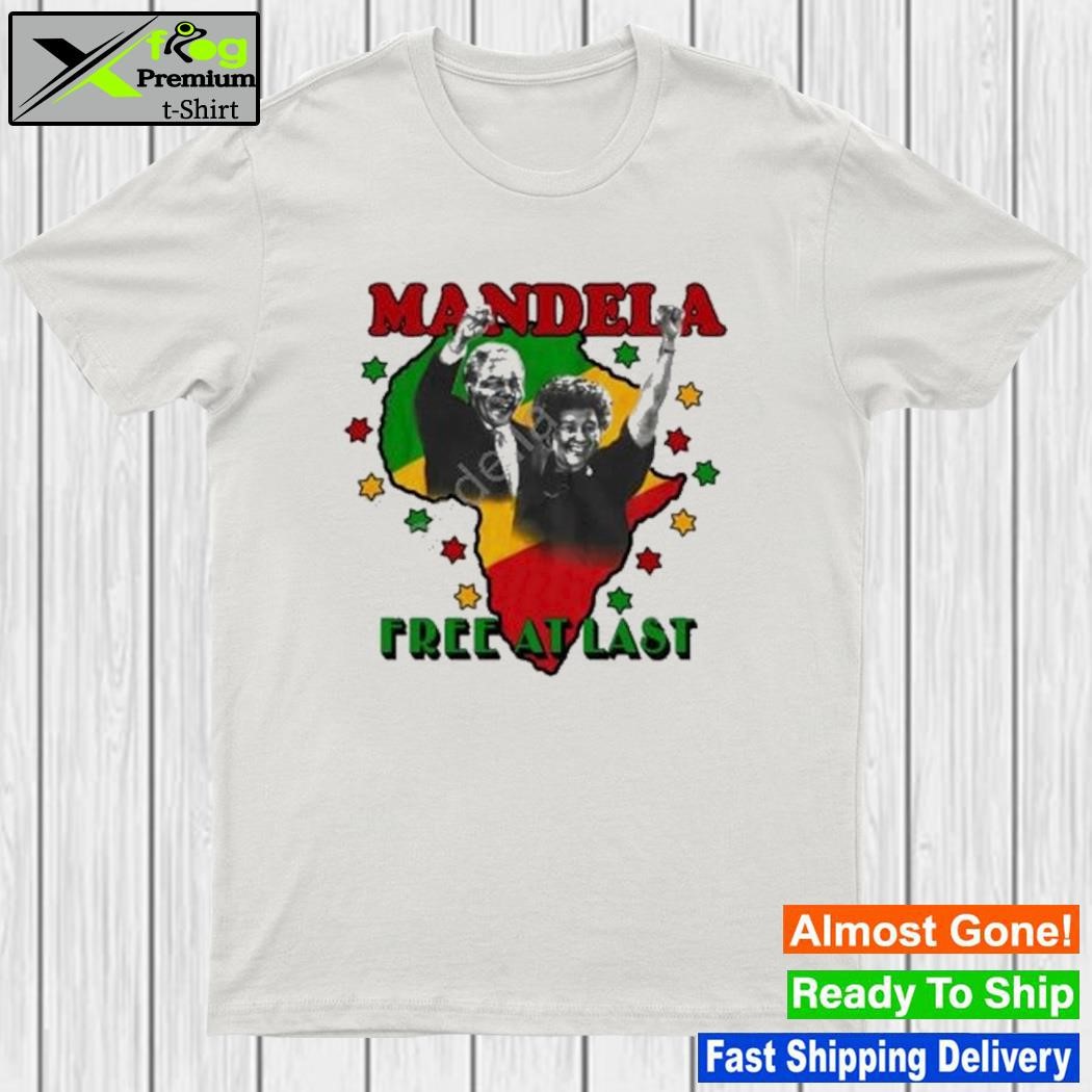 Design 24Kgoldn 90S Nelson Mandela Free At Last T Shirt