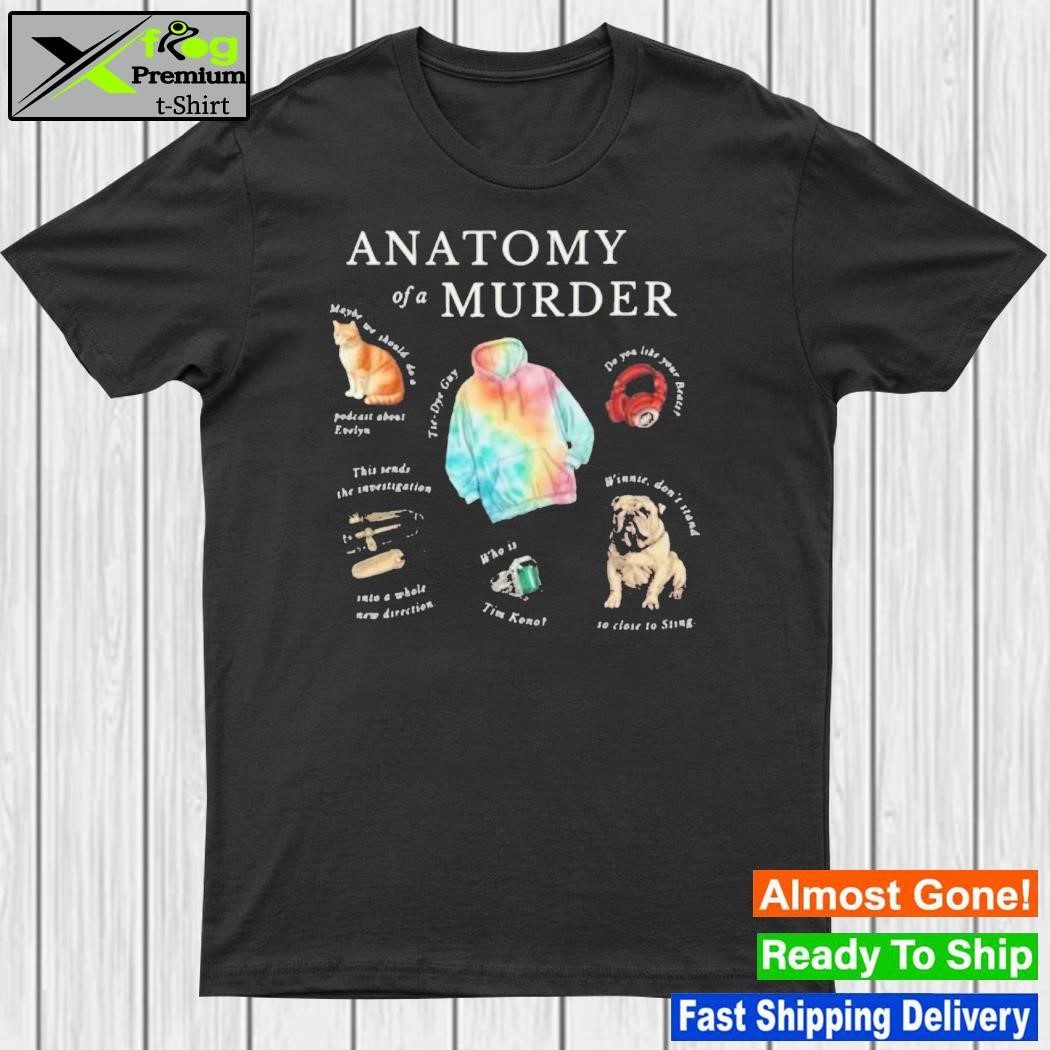 Design anatomy Of A Murder Season 3 Only Murders In The Building Shirt