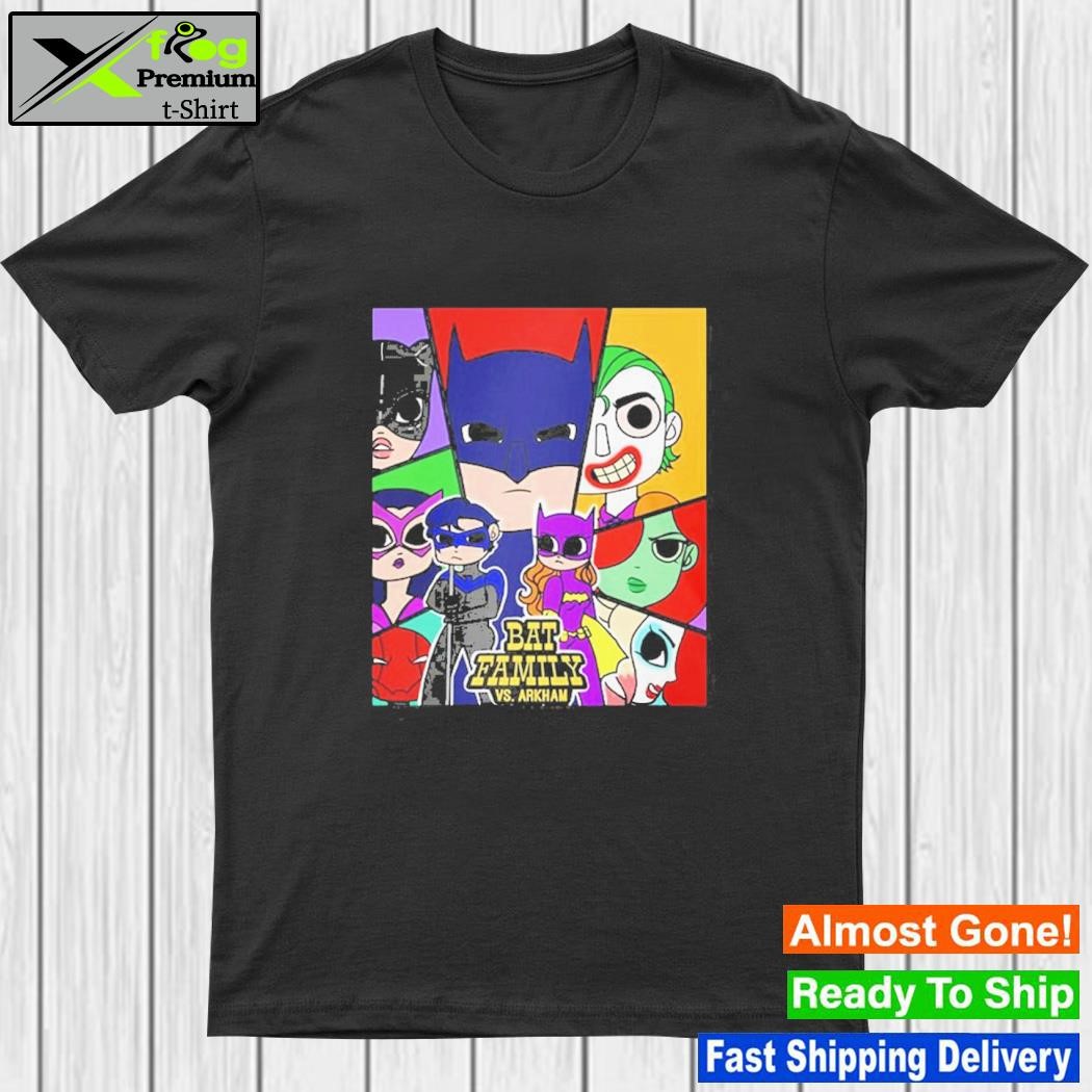Design batfamily Vs Arkham Shirt