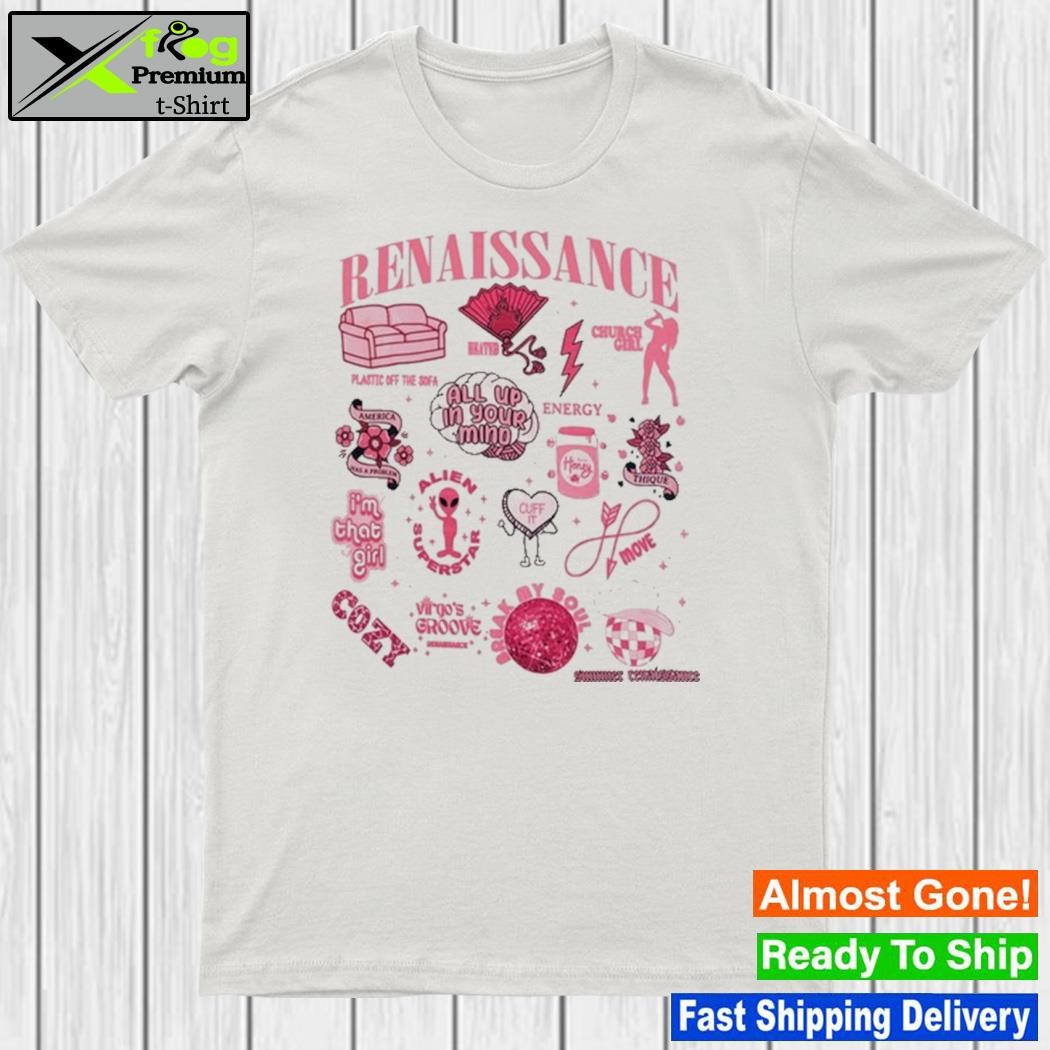 Design beyonce Renaissance Full Song Shirt
