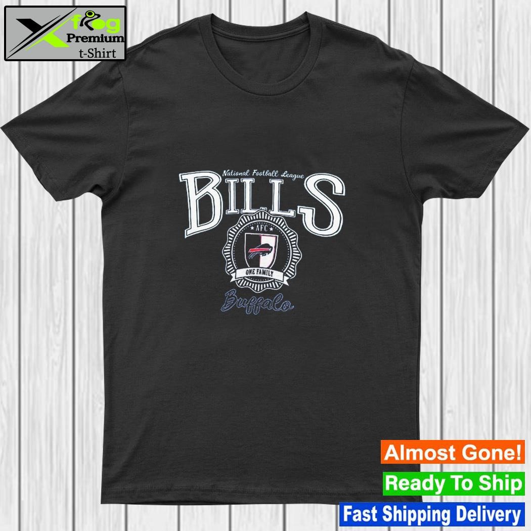 Design buffalo Bills WEAR by Erin Andrews Women's Prep Crew Shirt