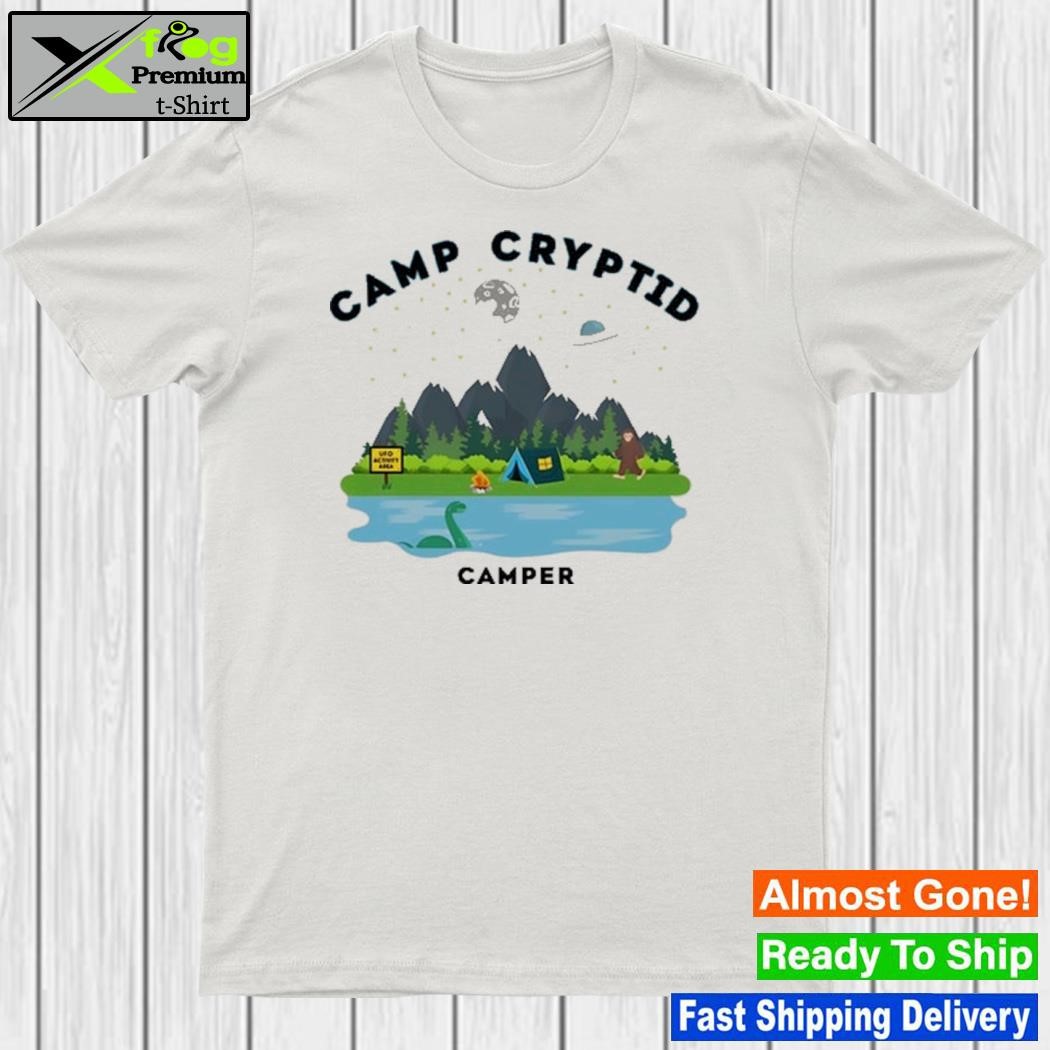 Design camp Cryptid Camper Shirt