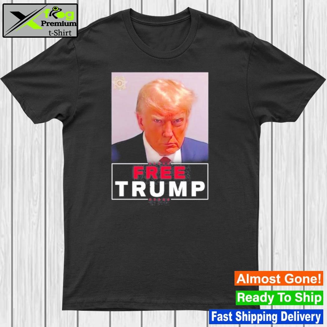 Design free Donald Trump shot shirt