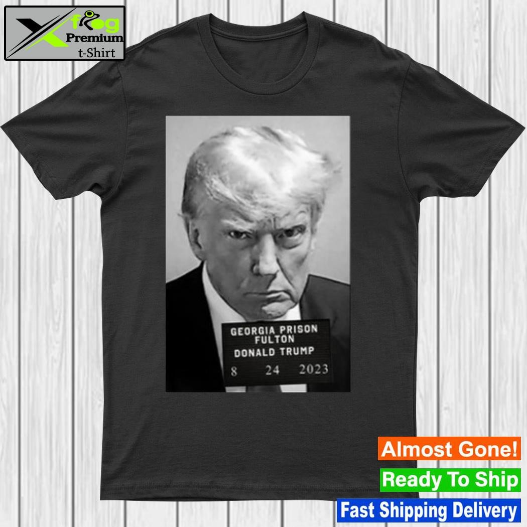 Design georgia Prison Fulton Donald Trump Mugshot T-Shir