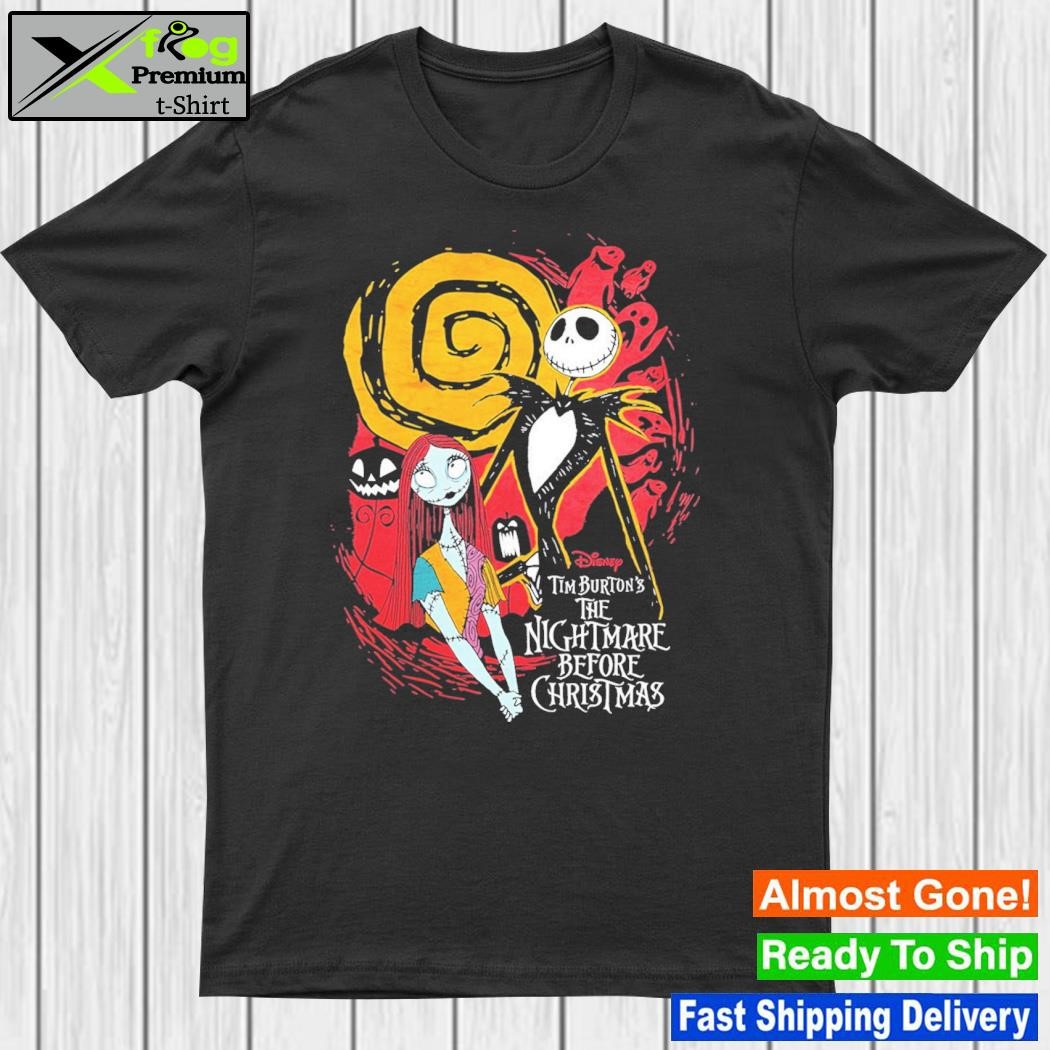Design ghosts Nightmare Before Christmas Shirt