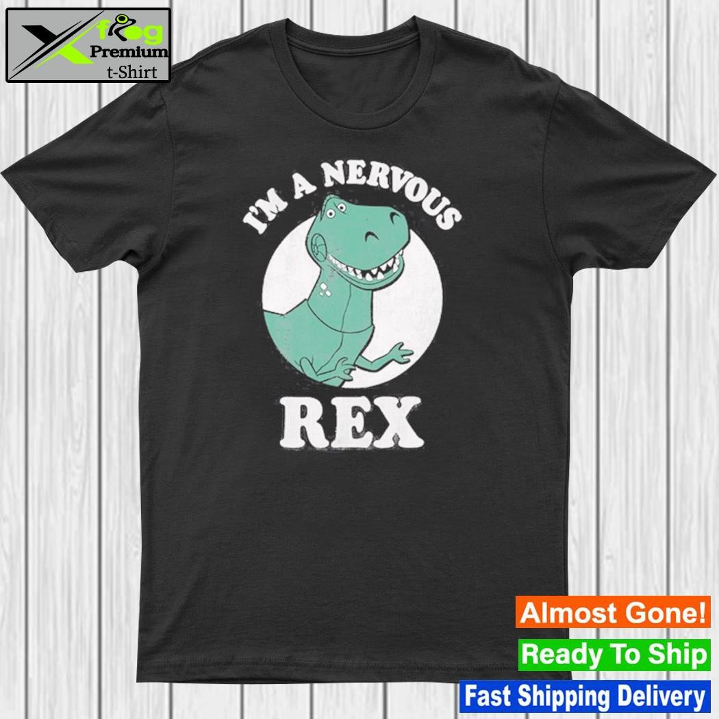 Design i'm a nervous rex dinosaur shirt