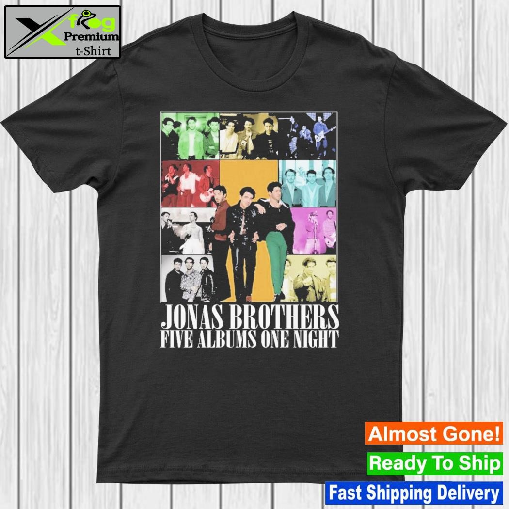 Design jonas Brothers Five Albums One Night Shirt