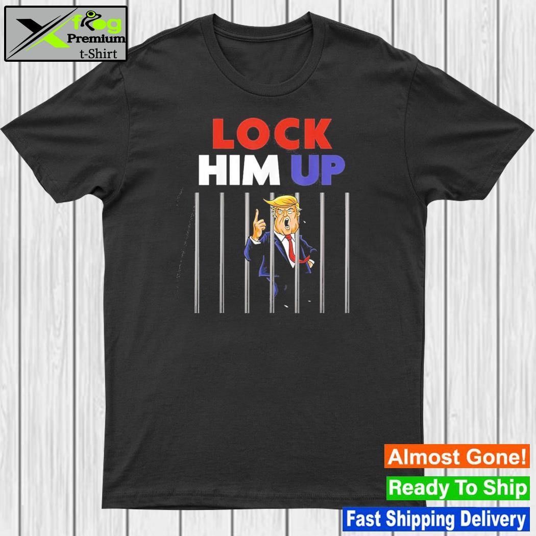Design lock Him Up Shirt Jail Trump