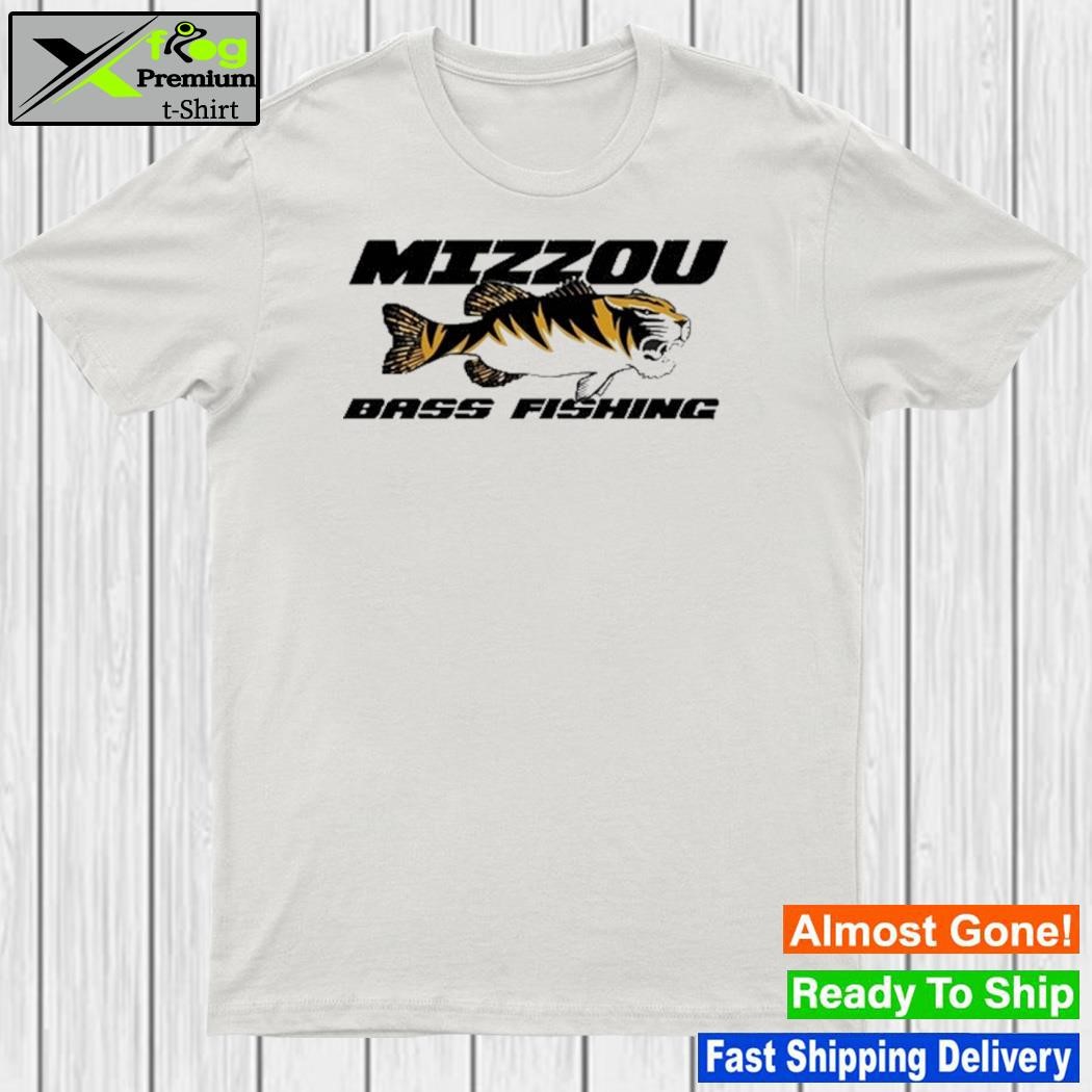 Design mizzou Out Of Context Mizzou Bass Fishing T-Shirt