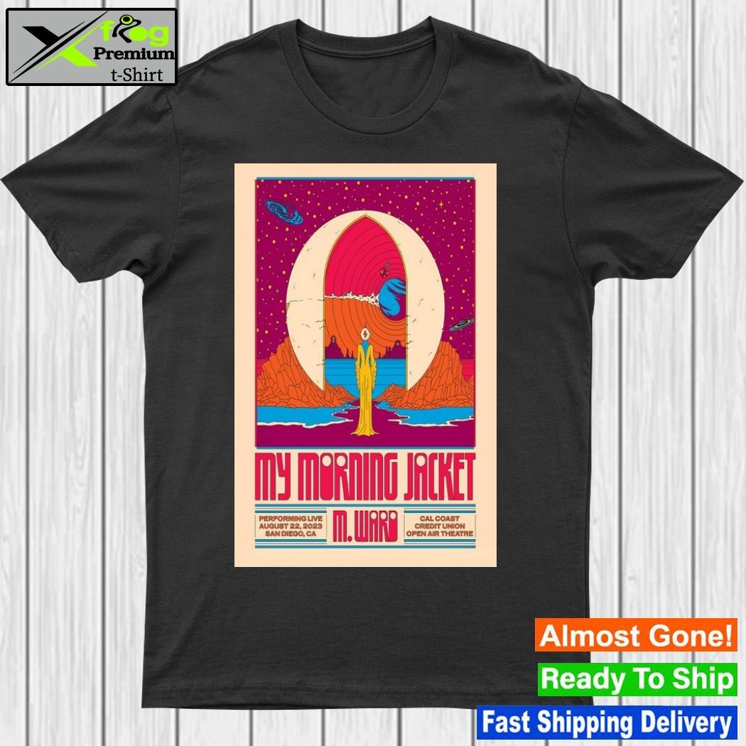 Design my Morning Jacket Poster Aug 22, 2023 San Diego, CA Shirt